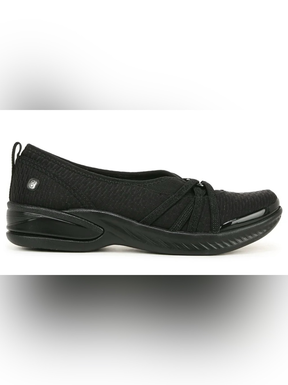 BZees For Lifestride Womens Niche Slip-On Flats Black Women's comfort. - Picture 2 of 6